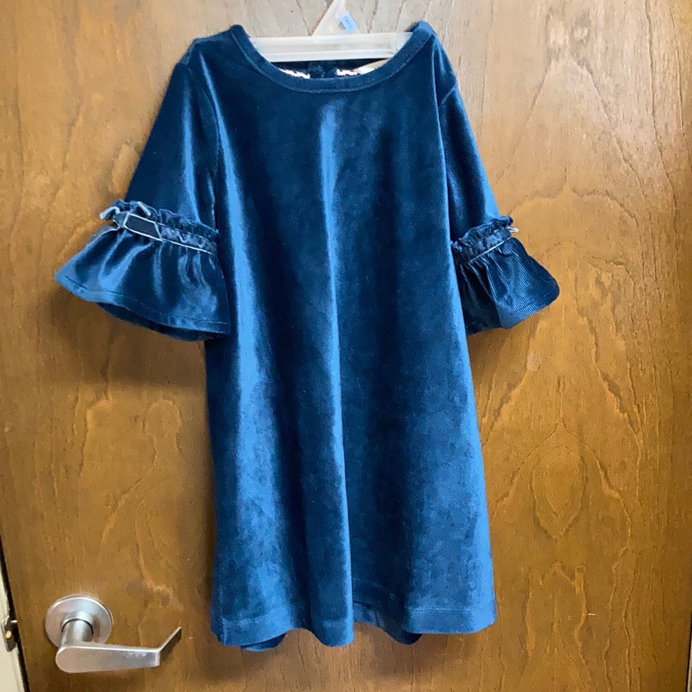 Blue velvet Matilda Jane dress! No defects.